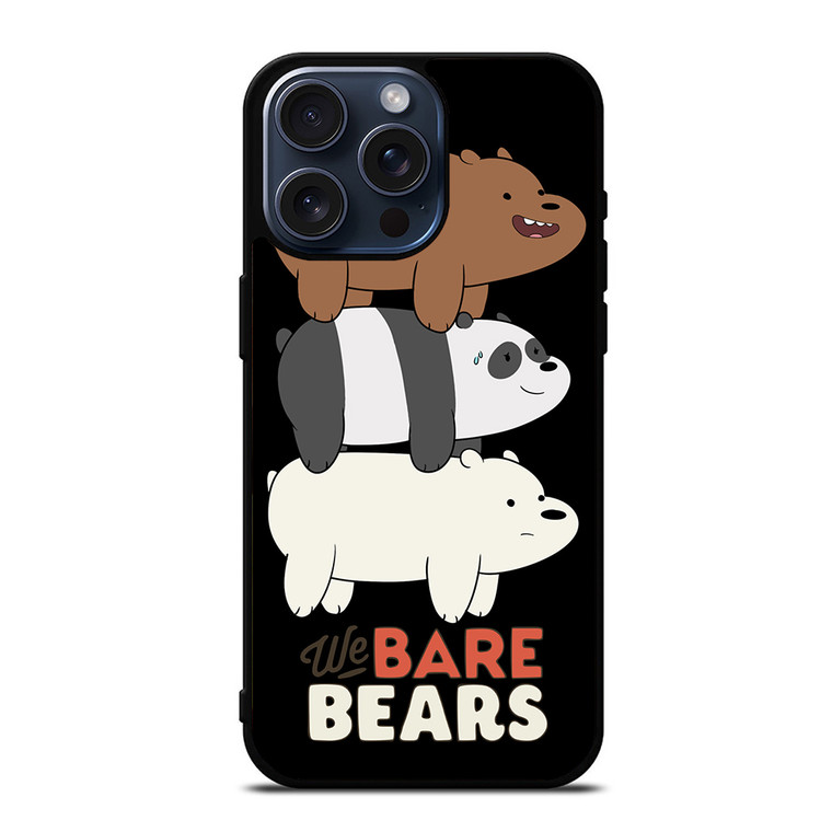 WE BARE BEARS iPhone 15 Pro Max Case Cover