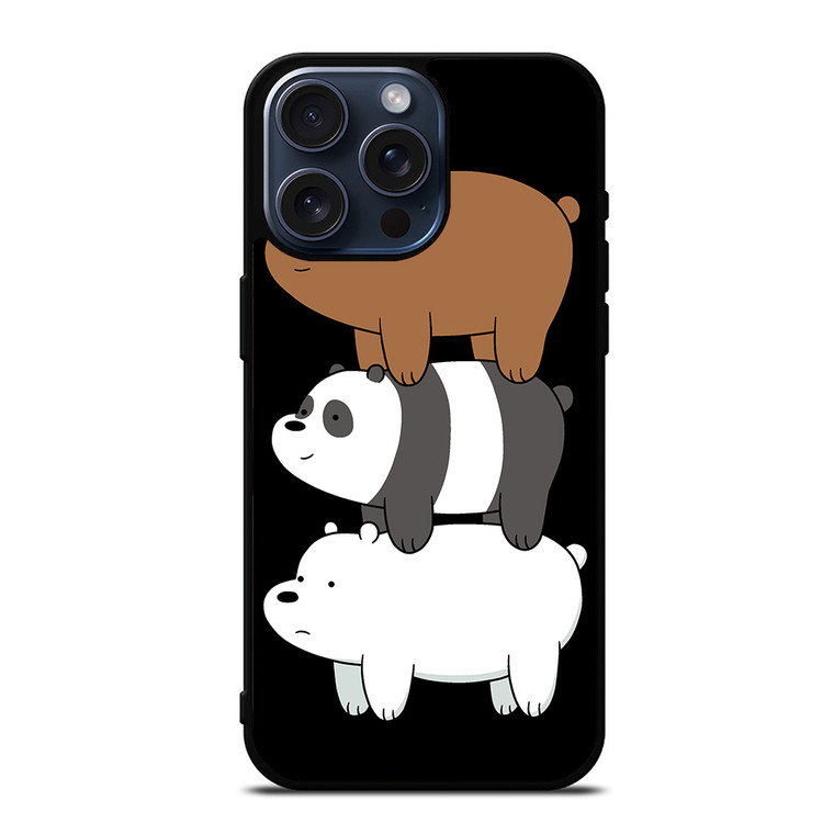 WE BARE BEARSTACK iPhone 15 Pro Max Case Cover