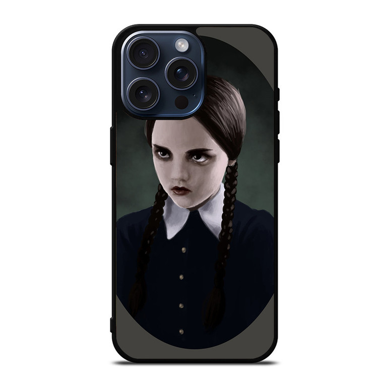 WEDNESDAY ADDAMS MIROR iPhone 15 Pro Max Case Cover