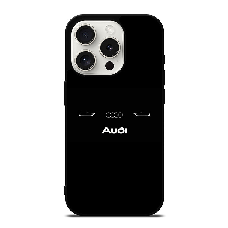AUDI LOGO CAR SIGN iPhone 15 Pro Case Cover