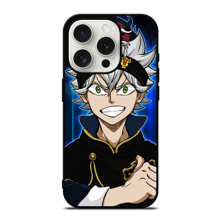 Black Clover Anime Character iPhone 15 Pro Case Cover