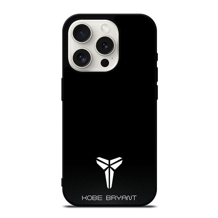 BLACK MAMBA LOGO KOBE BRYANT iPhone 15 Pro Case Cover