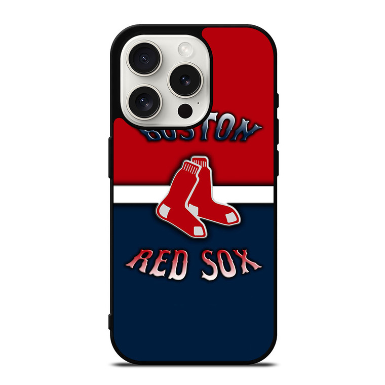 BOSTON RED SOX iPhone 15 Pro Case Cover