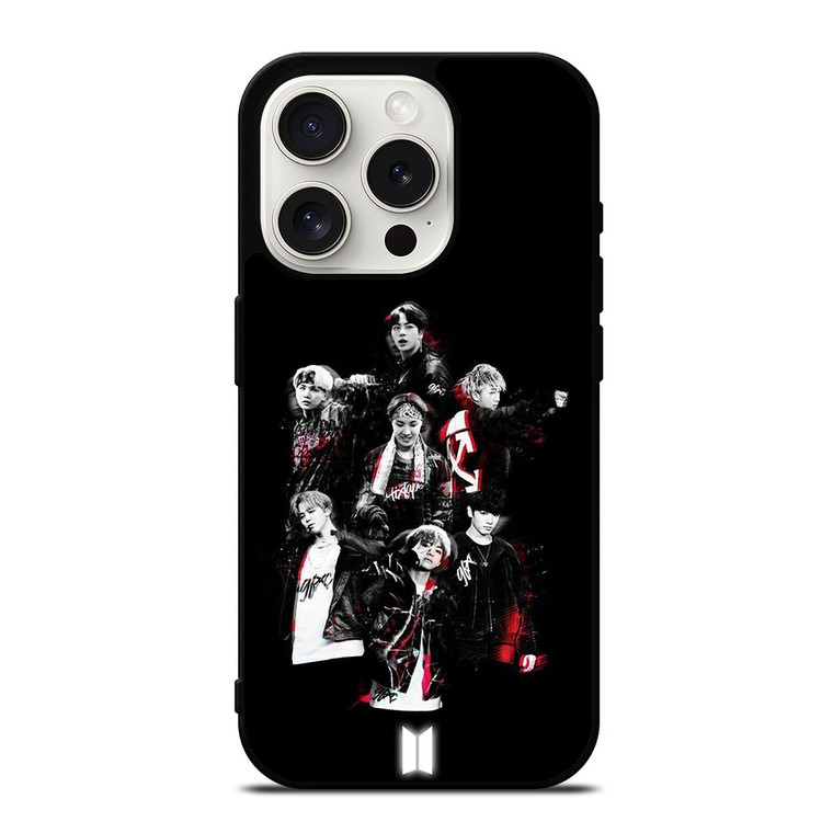 BTS Bangtan Boys Army iPhone 15 Pro Case Cover