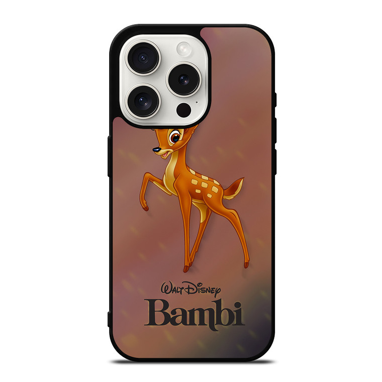 CUTE BAMBI iPhone 15 Pro Case Cover