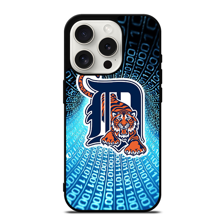 DETROIT TIGERS ART iPhone 15 Pro Case Cover