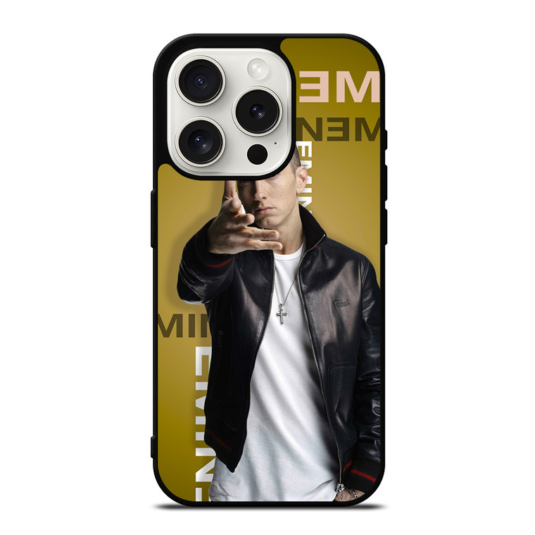 EMINEM IN RED iPhone 15 Pro Case Cover