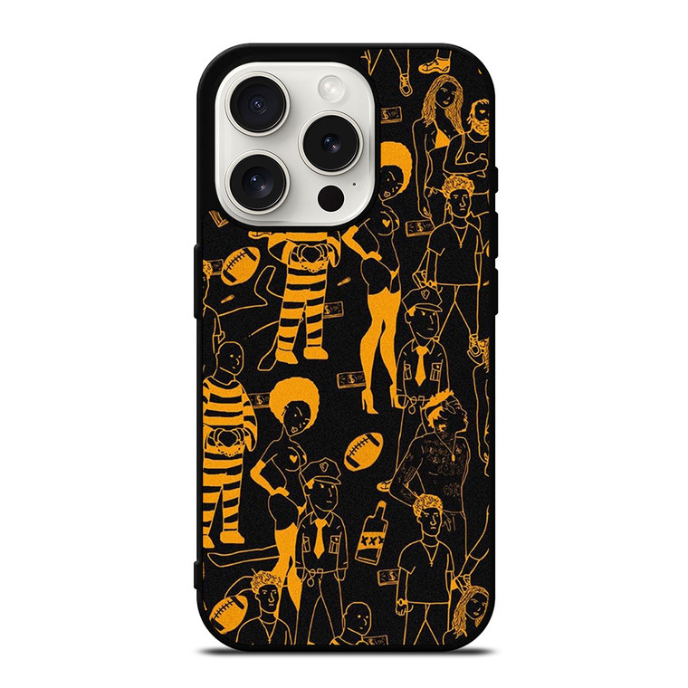 J-COLE THE NEVER STORY iPhone 15 Pro Case Cover
