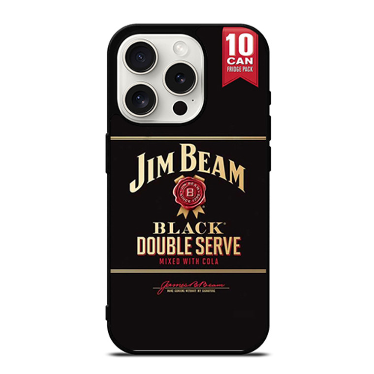 Jim Beam Black Mixed iPhone 15 Pro Case Cover