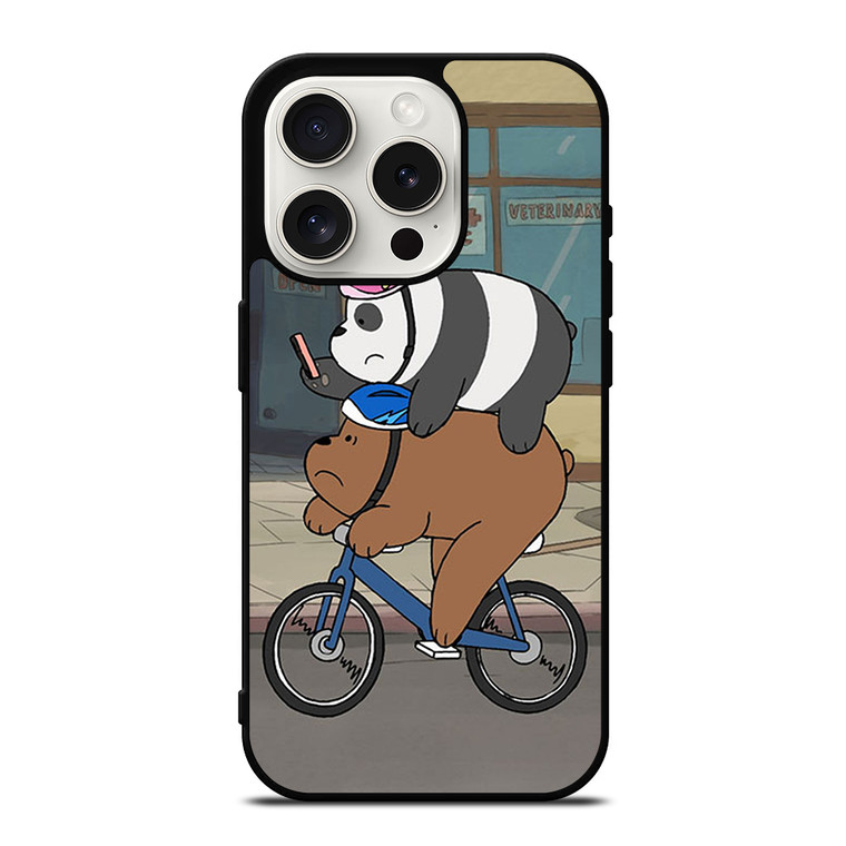 JOYFUL WE BARE BEARS iPhone 15 Pro Case Cover
