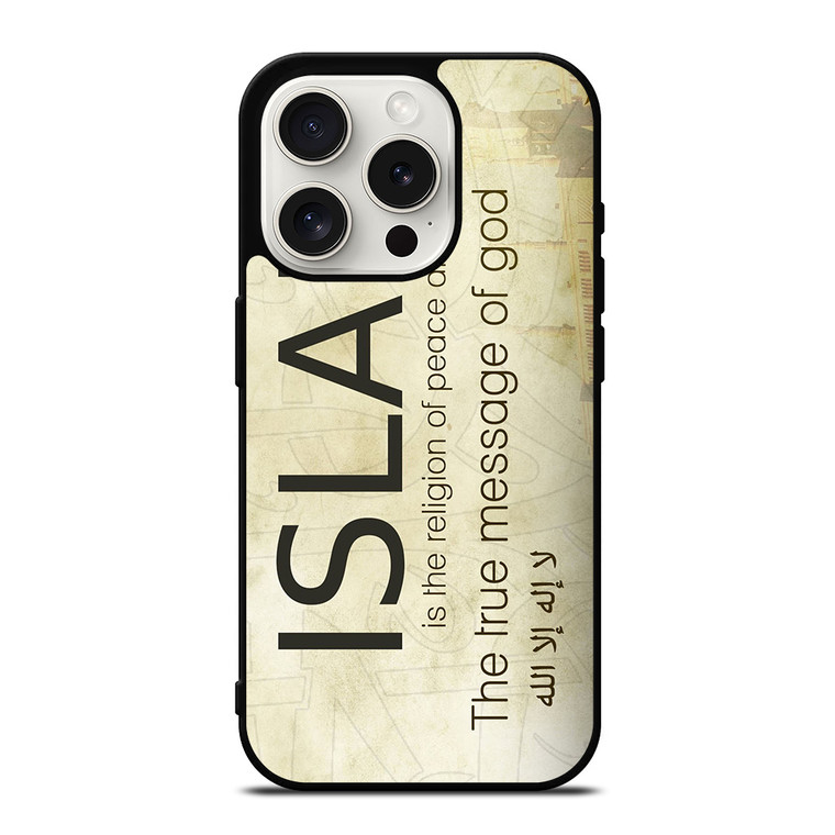 PEACE AND MERCY ISLAM iPhone 15 Pro Case Cover