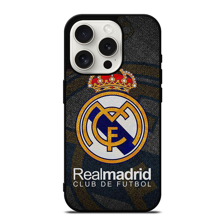 Real Madrid iPhone 15 Pro Case Cover
