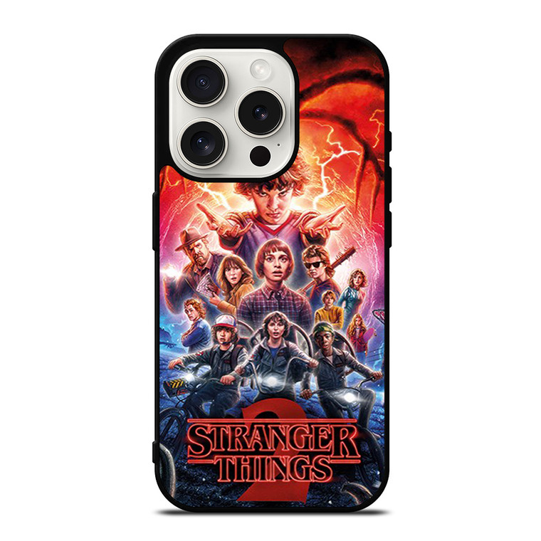STRANGER THINGS 2 iPhone 15 Pro Case Cover