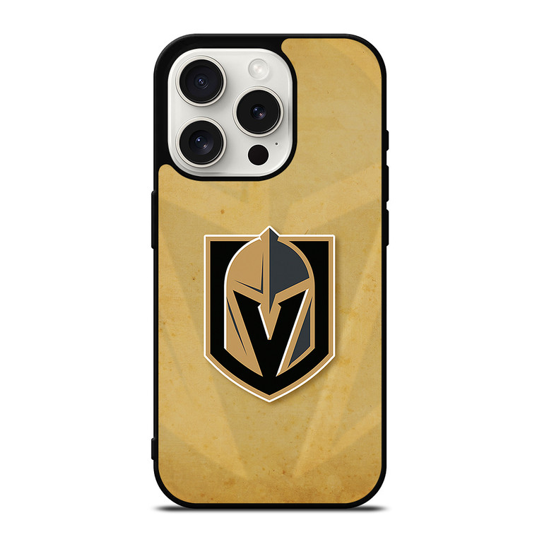 Vegas Golden Knight NHL Logo iPhone 15 Pro Case Cover