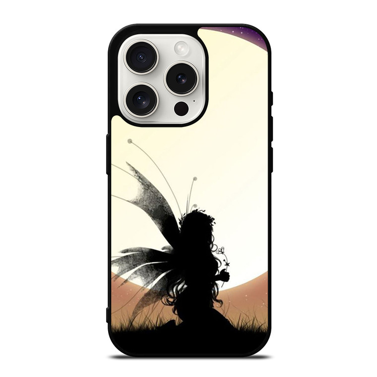 WINTER FAIRY MOON iPhone 15 Pro Case Cover