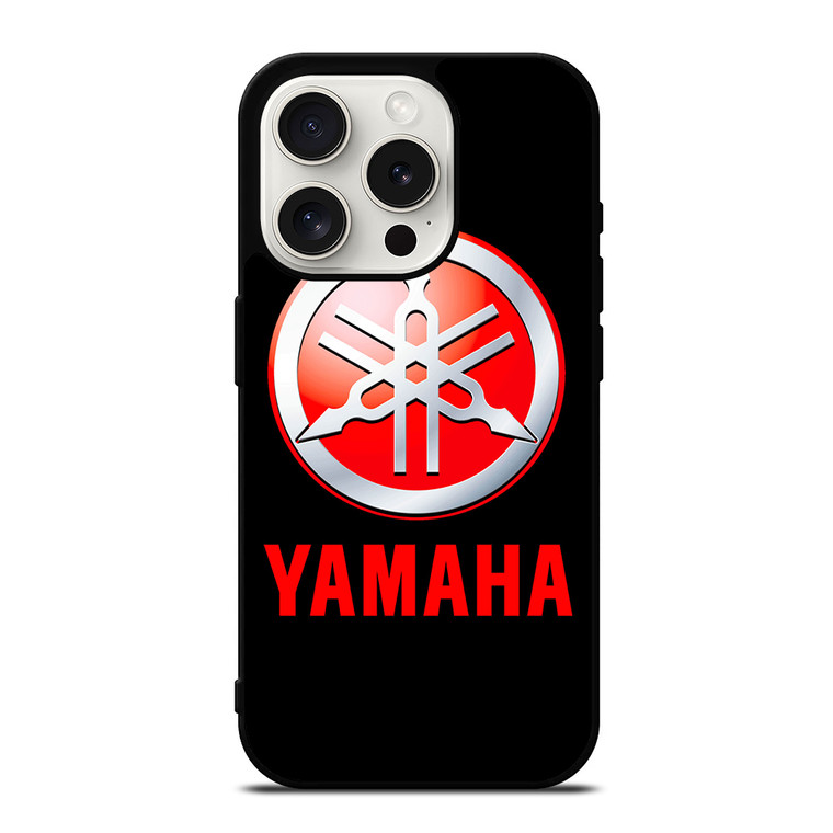 YAMAHA MOTORCYCLES LOGO iPhone 15 Pro Case Cover