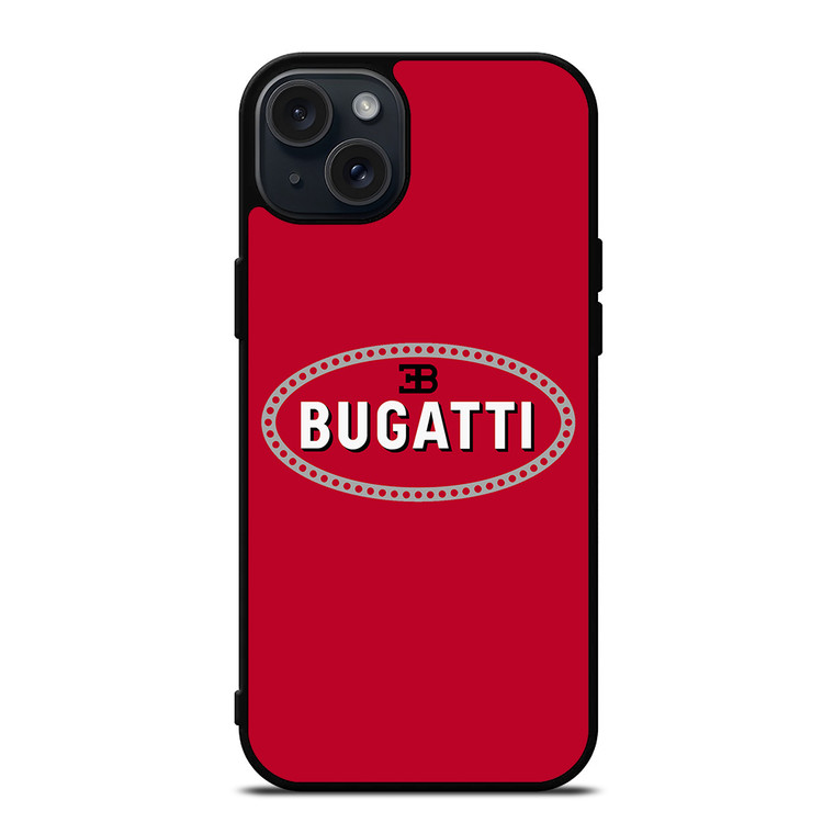 BUGATTI GREAT LOGO iPhone 15 Plus Case Cover