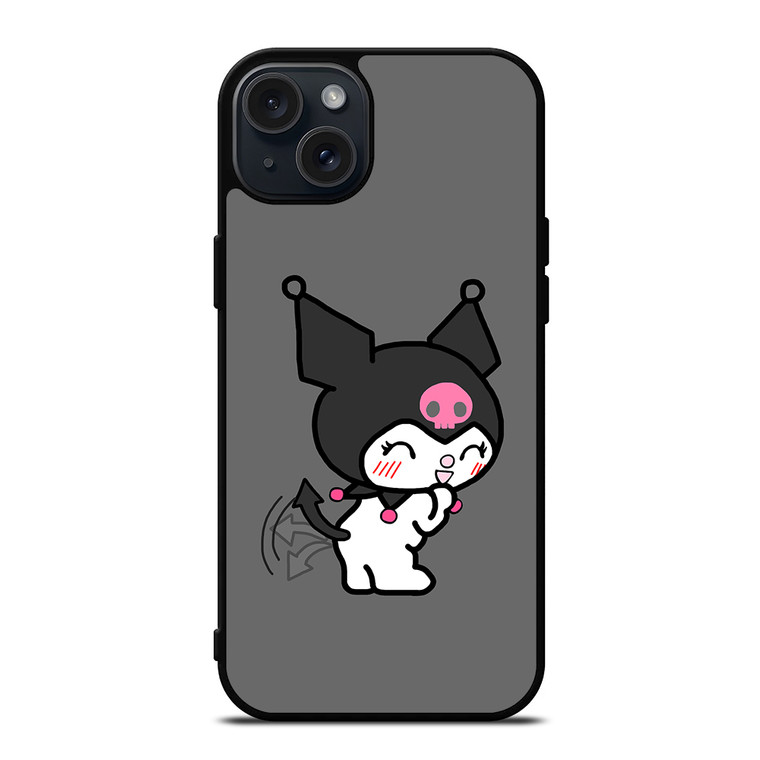 Cute Kuromi iPhone 15 Plus Case Cover