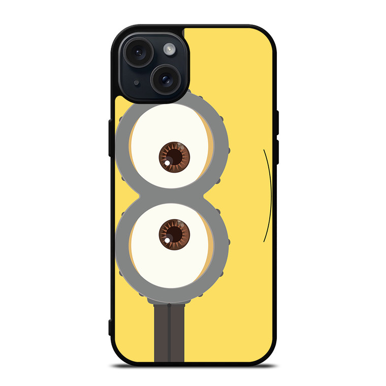 CUTE MINIONS EYES iPhone 15 Plus Case Cover