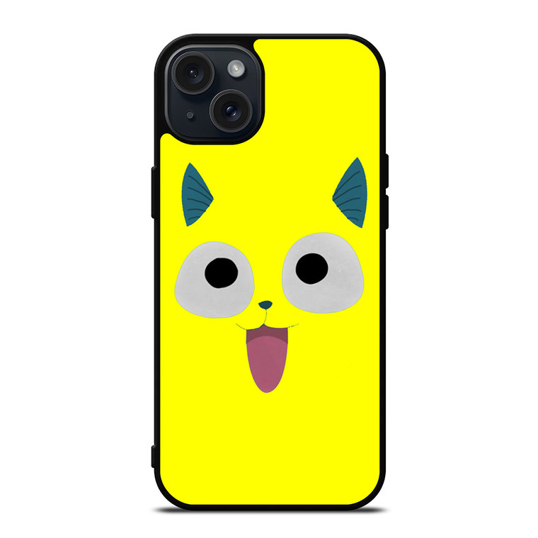 FAIRY TAIL HAPPY YELLOW CHARACTER iPhone 15 Plus Case Cover