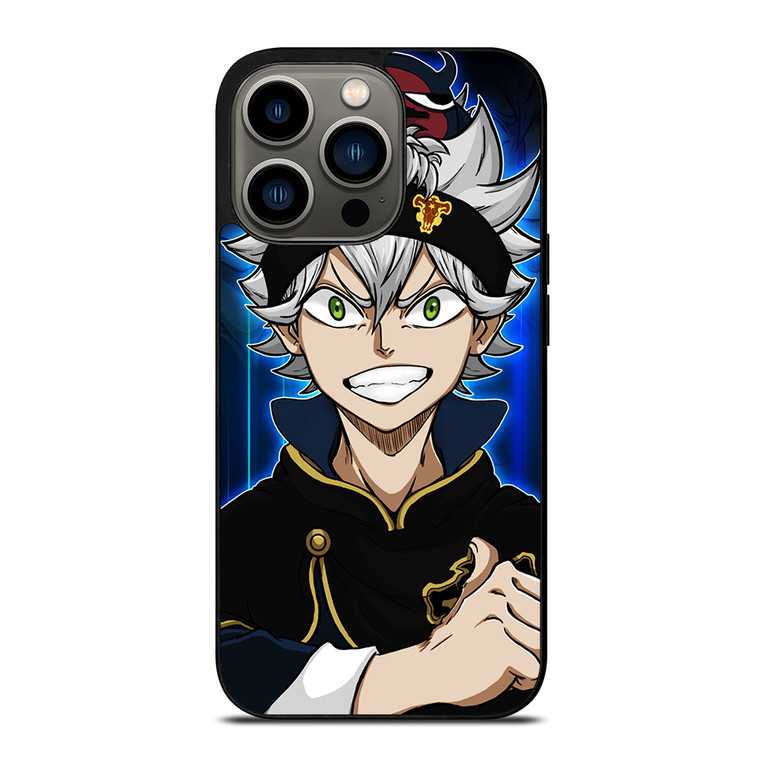 Black Clover Anime Character iPhone 13 Pro Case Cover