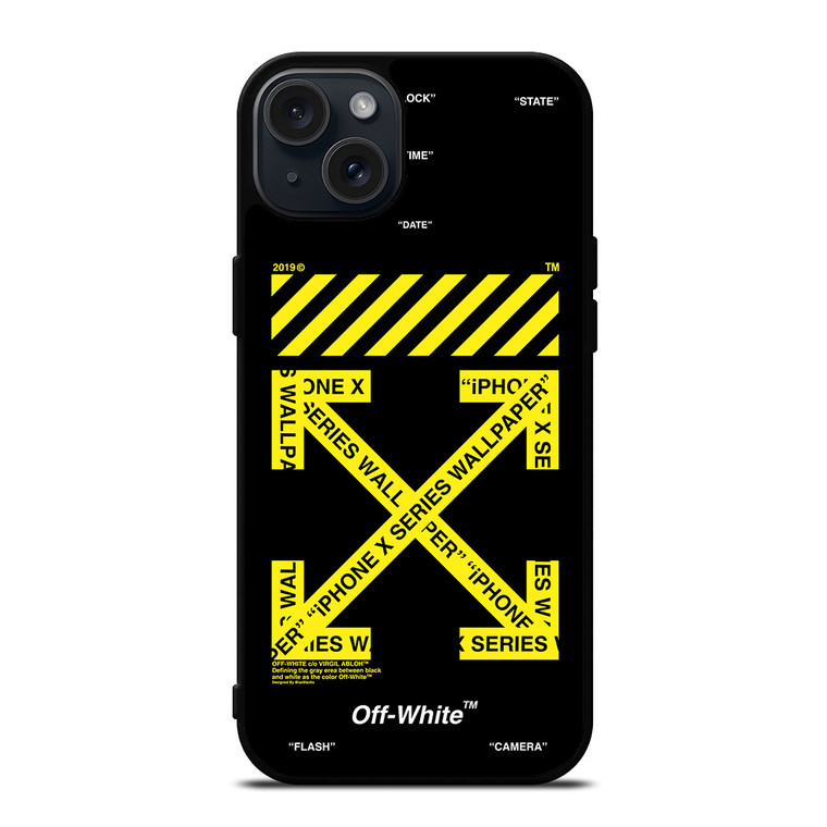 Hypebeast iPhone Off White iPhone 15 Plus Case Cover