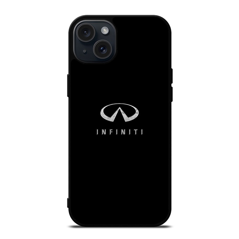 INFINITI BLACK iPhone 15 Plus Case Cover