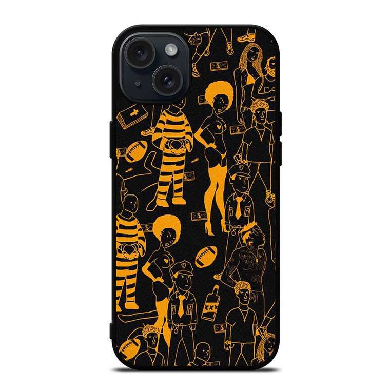 J-COLE THE NEVER STORY iPhone 15 Plus Case Cover