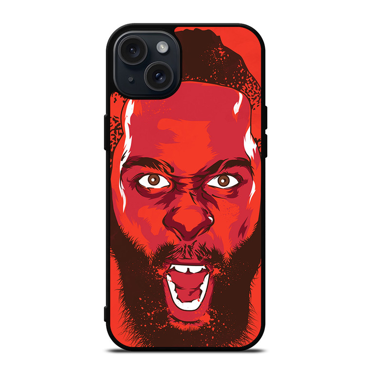 JAMES HARDEN FEAR THE BEARD iPhone 15 Plus Case Cover