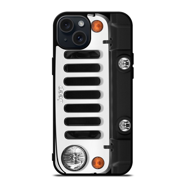 JEEP WRANGLER FRONT SIDE iPhone 15 Plus Case Cover
