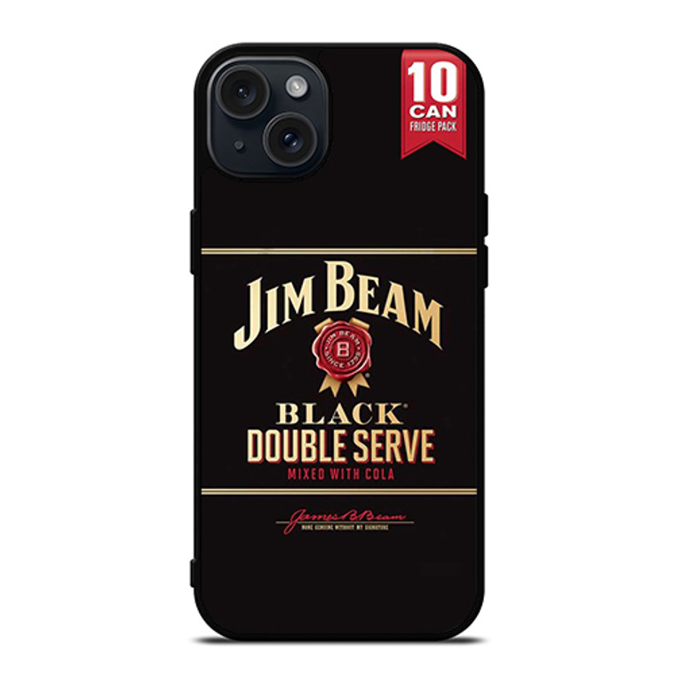 Jim Beam Black Mixed iPhone 15 Plus Case Cover