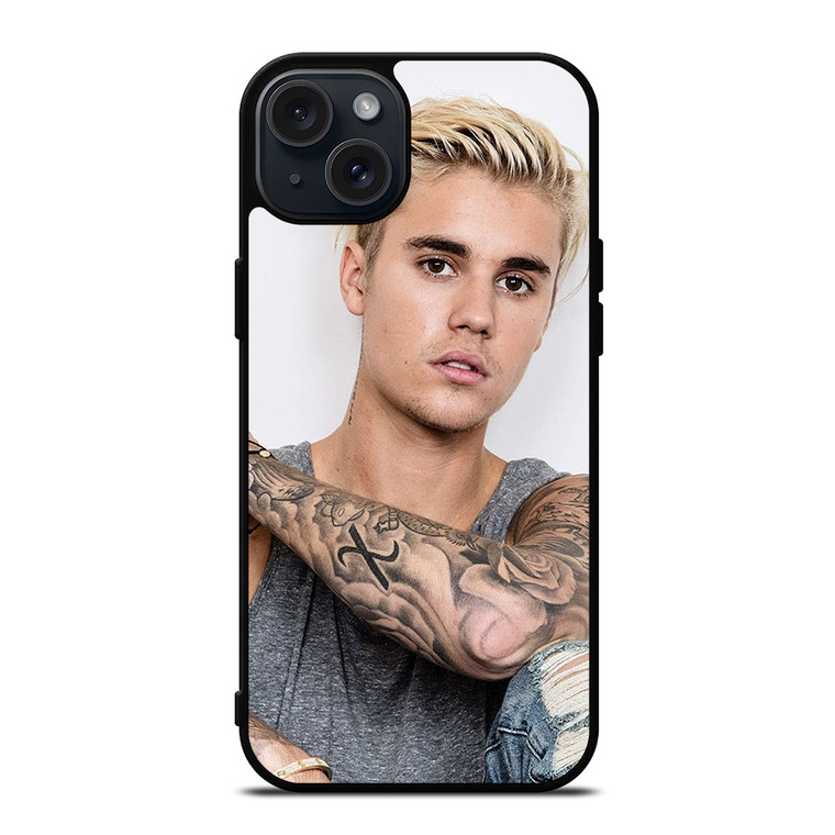 JUSTIN BIEBER TATTOO iPhone 15 Plus Case Cover