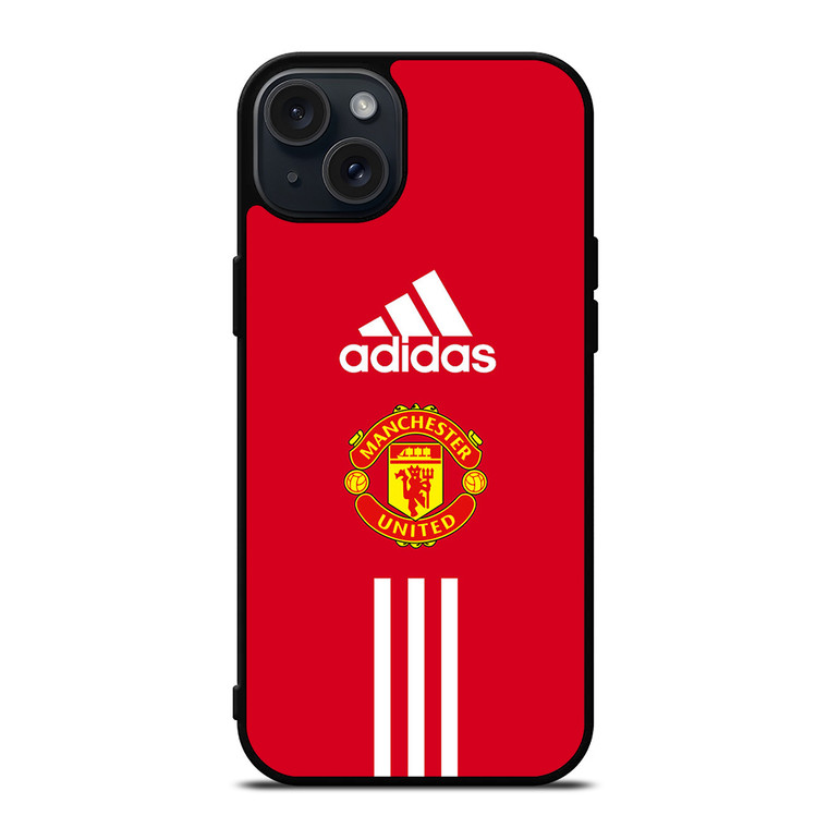 MAN UTD ADIDAS COVER iPhone 15 Plus Case Cover