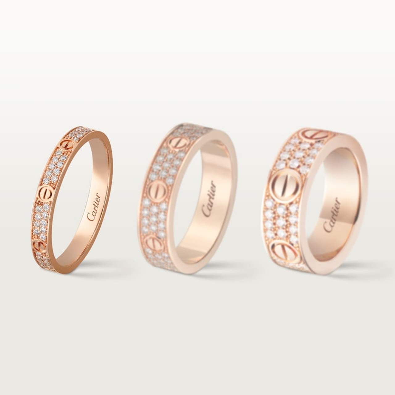 Cartier Inspired LOVE ring, small model - CR100100239
