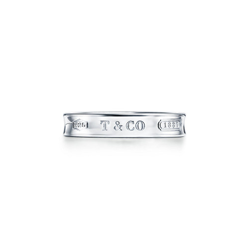 Tiffany Inspired Tiffany 1837® Ring in Silver, Narrow - TIF100100654