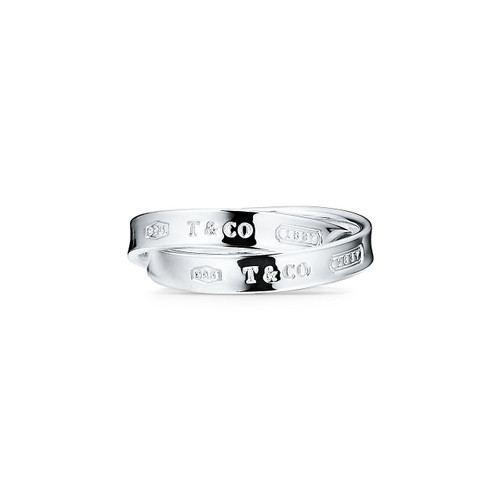 Tiffany Inspired Tiffany 1837® Interlocking Circles Ring in Silver - TIF100100721