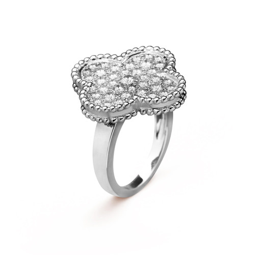 Van Cleef & Arpels Inspired Magic Alhambra ring - VCA100100130