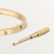 Cartier Inspired LOVE bracelet, small model, 6 diamonds - CR100100101