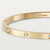 Cartier Inspired LOVE bracelet, small model, 10 diamonds - CR100100104