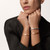Cartier Inspired LOVE bracelet, classic model, brushed, 4 diamonds - CR100100072