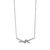 Tiffany Inspired Tiffany Knot Pendant in White Gold with Diamonds - TIF100100257