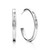 Tiffany Inspired Tiffany 1837® Hoop Earrings in Silver, Medium - TIF100100102