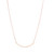 Tiffany Inspired Tiffany T Smile Pendant in Rose Gold with Diamonds, Small - TIF100100324