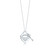 Tiffany Inspired Return to Tiffany® medium heart tag with key pendant in sterling silver. - TIF100100411