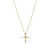 Tiffany Inspired Elsa Peretti® infinity cross pendant in 18k gold, small. - TIF100100398
