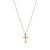 Tiffany Inspired Elsa Peretti® infinity cross pendant in 18k gold, small. - TIF100100398