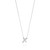 Tiffany Inspired Paloma's Graffiti X pendant in sterling silver, small. - TIF100100463