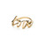 Tiffany Inspired Paloma's Graffiti Love Ring in Yellow Gold, Small - TIF100100568