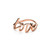 Tiffany Inspired Paloma's Graffiti Love Ring in Rose Gold, Small - TIF100100763