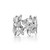 Tiffany Inspired Paloma Picasso® Olive Leaf Band Ring in White Gold with Diamonds - TIF100100756